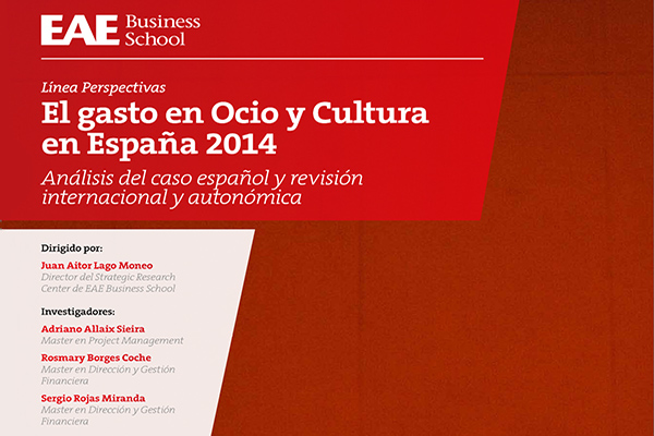 El Gasto en Ocio y Cultura en España 2014