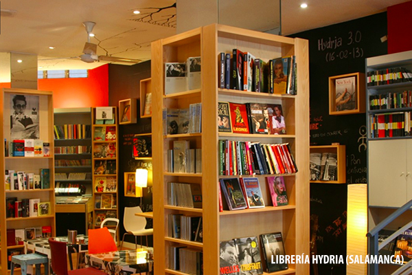 Librería Hydria (Salamanca): libros, música, cine, café