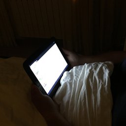 Lectura digital y sueño
