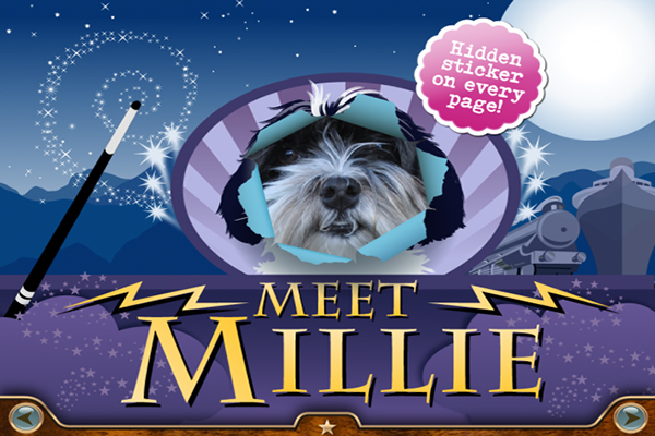 Las apps de Millie, la perrita aventurera