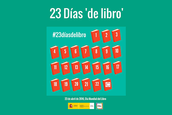 23 Días 'de libro', una campaña para celebrar el mes del libro