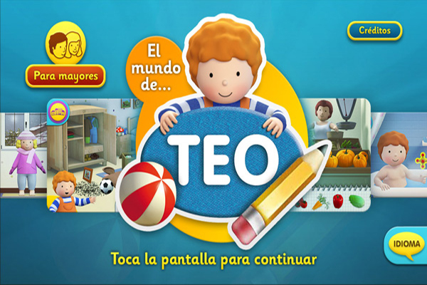 El mundo de Teo en formato app