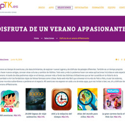 Disfruta de un verano APPasionante con nueva selección de AppTK.es