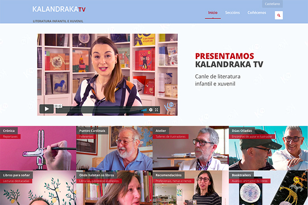 Kalandraka presenta un canal de televisión digital sobre LIJ