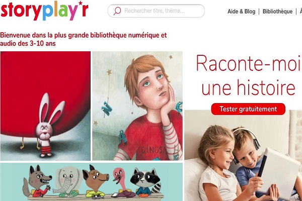 Storyplay’r, una biblioteca digital de libros y audios para niños