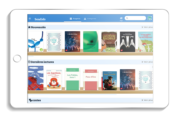 Sondido, una biblioteca digital para niños con trastornos DIS