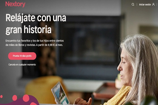 Nextory, audiolibros, ebooks y revistas en una sola app