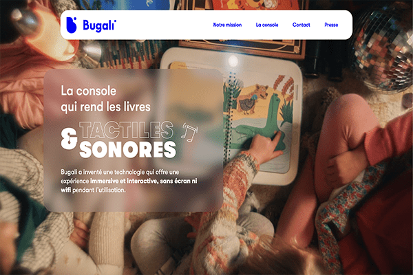 Bugali, una tablet para prelectores sin pantalla ni conexión a Internet