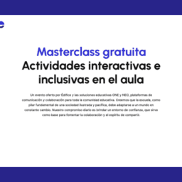 Actividades interactivas e inclusivas en el aula